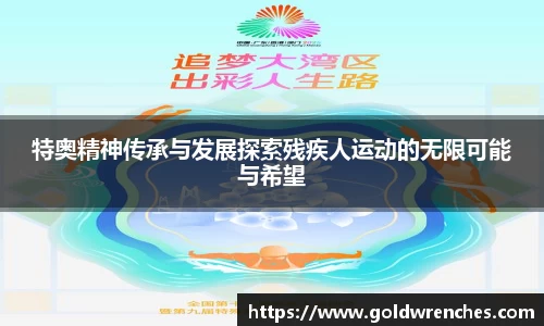 特奥精神传承与发展探索残疾人运动的无限可能与希望